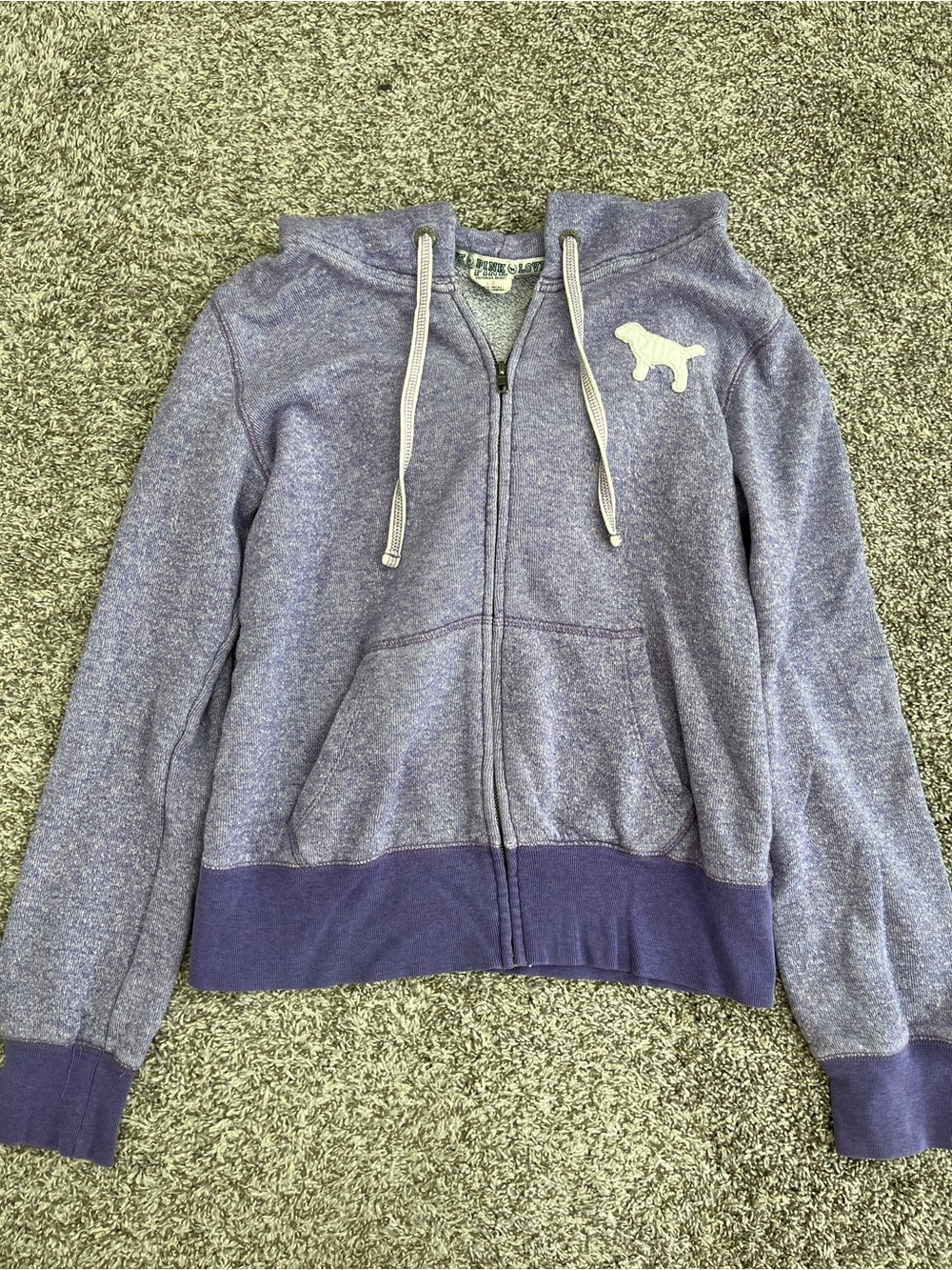 PINK Victoria’s Secret Purple Y2K Sweatshirt Hoodie